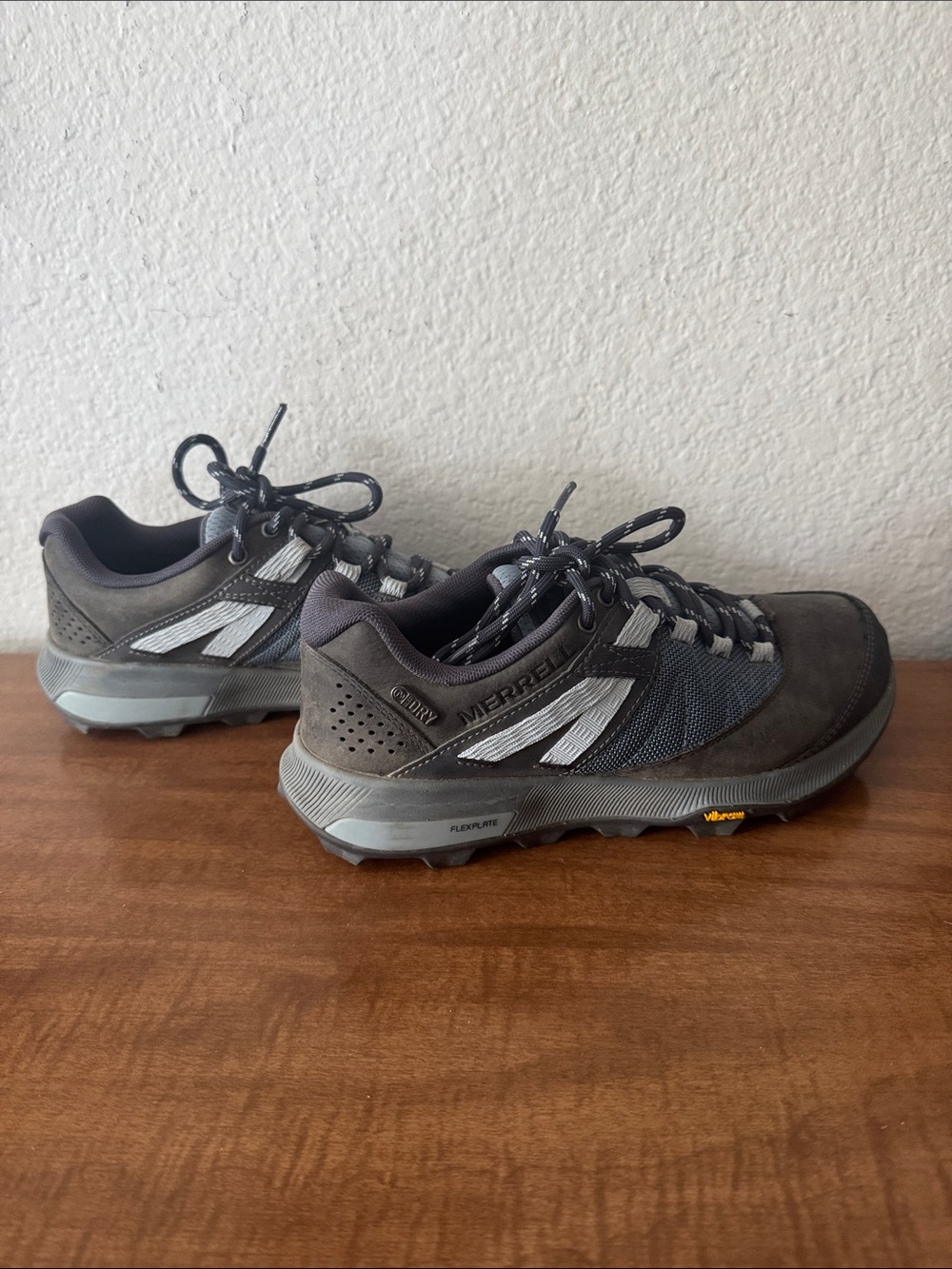 Merrell Women’s Charcoal Gray Low-Profile Trail Sneakers